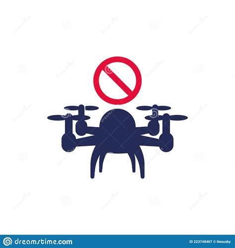 No Drone Zone Sign Vector Stock Vector Illustration Of Icon 223748467