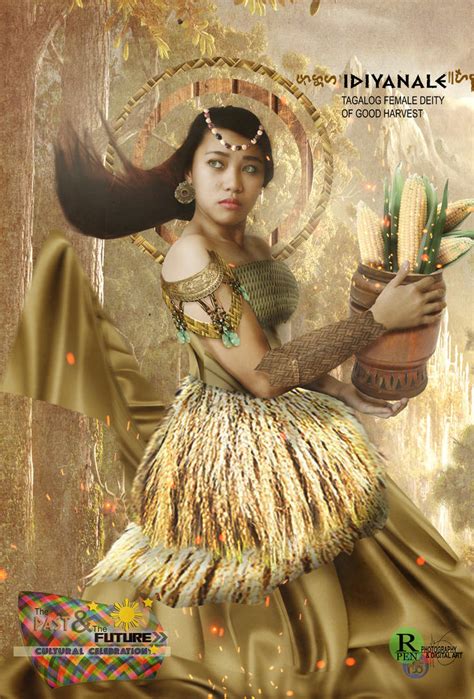 Filipino Mythology Idiyanale The Harvest Beauty By Renz Rubpen On