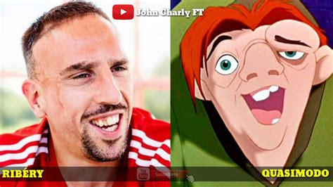 Futbolistas Que Se Parecen A Personajes Animados Parte Johncharlyft Youtube