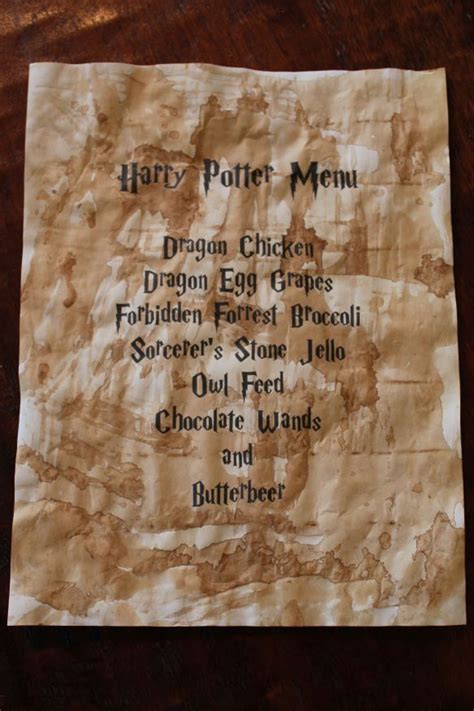 Harry Potter Food Harry Potter Food Dinner Themes Harry Potter