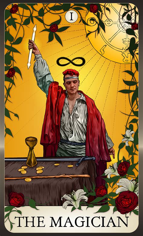 Tarot Card Magician On Risd Portfolios