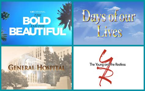 Soap Opera Ratings For The 2021 22 Tv Season Updated 4222022