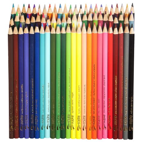 Colored School Pencils 72 Count Bright Vivid Color Artistic Kid Art