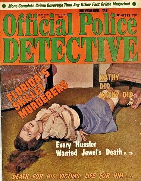 Detective Magazine Cover
