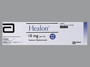 Healon 10 Mg/ml Syringe - Syringe Abbott Medical 85445008581