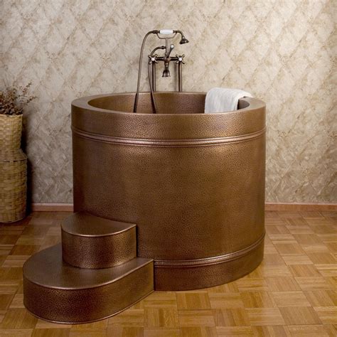 Get Exciting Bathroom Ideas In Asian Style With Small Japanese Soaking