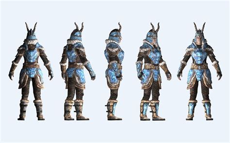 Skyrim Stalhrim Armor Skyrim Elder Scrolls Redguard Skyrim Art