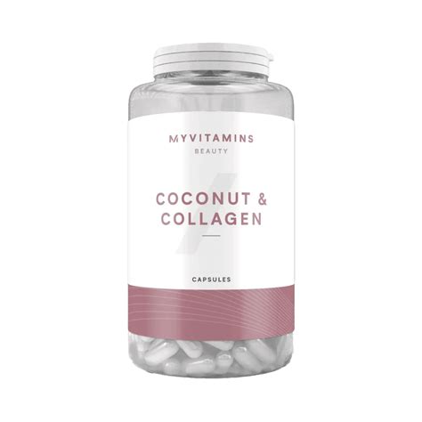 Myprotein Myvitamins Coconut And Collagen V1 60 Capsules Health