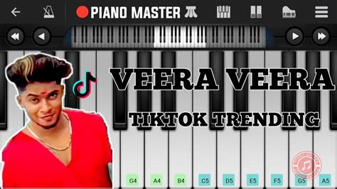 It was quite hard for me to find them, hope you enjoy. Veera Veera Tiktok Trending Song Piano Tutorial | Bahubali Song Manohari | Tiktok Trending - YouTube