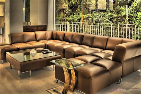 Large Leather Sectional Sofas - healthdesignbg