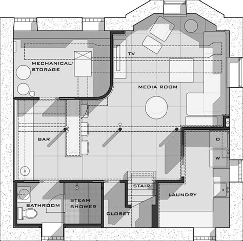 Finished Basement Floor Plan Ideas Clsa Flooring Guide