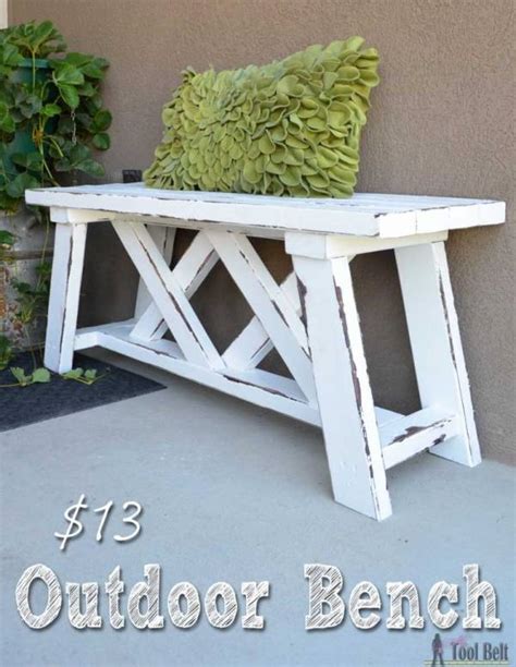 How To Build An Outdoor Bench For 13 Home And Garden