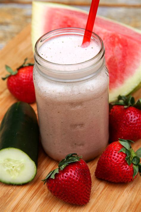 Hydrating Recovery Smoothie Popsugar Fitness