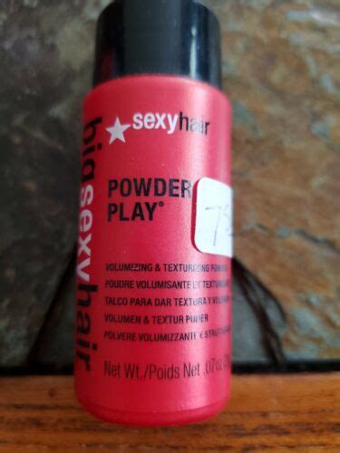 Big Sexy Hair Powder Play Volumizing And Texturizing Powder 07 Oz Ebay