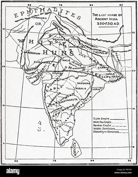 Physical Map Of Ancient India