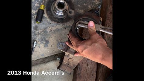 Honda Accord S Wheel Bearing Installation Part Youtube