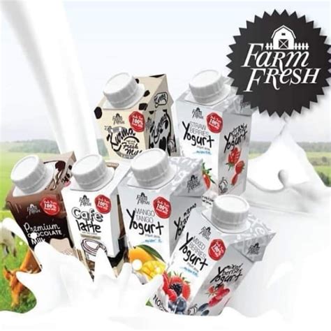 Susu segar dengan campuran ekstrak kurma kurang di pasaran. Susu UHT farm fresh (borong) | Shopee Malaysia