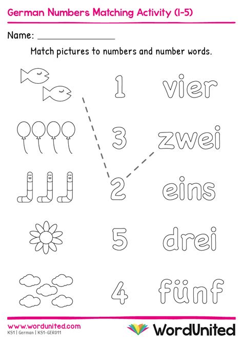 German Activity Sheet