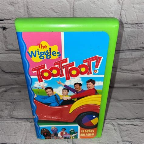 Lyrick Studios Media The Wiggles Toot Toot Vhs Very Good Condition