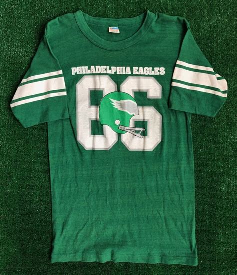 80s Philadelphia Eagles 66 Champion Nfl T Shirt Size Smallmedium
