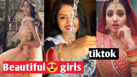 Beautiful Girls On Tiktok 😍 Latest Tiktok Video Viralindianvideos 😜 Youtube