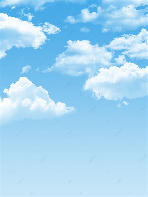 Latar Belakang Langit Biru Awan Putih Langit Awan Transparan Awan