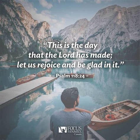 This Is The Day That The Lord Has Made Let Us Rejoice And Be Glad In
