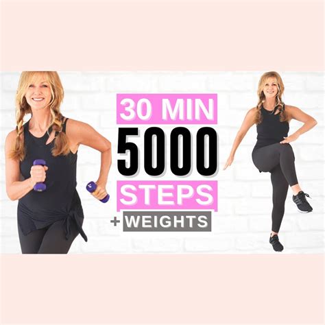 30 Minute 5000 Steps Indoor Walking Workout For Women Over 50