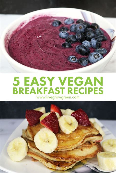 Easy Vegan Breakfast Recipes