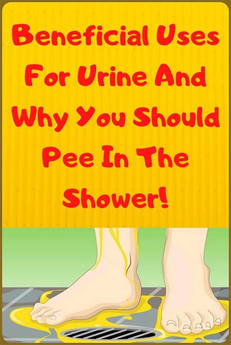 beneficial uses for urine and why you should pee in the shower health tips for women health