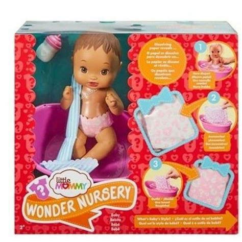 Boneca Bebê Morena Surpresas Mágicas Little Mommy Mattel Boneca