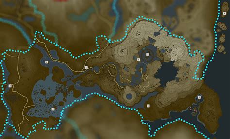 Map Of All The Shrines In Breath Of The Wild Maping Resources