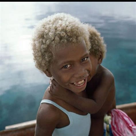 Aboriginal People With Blonde Hair
