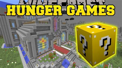 Minecraft Wedding Hunger Games Lucky Block Mod Modded Mini Game