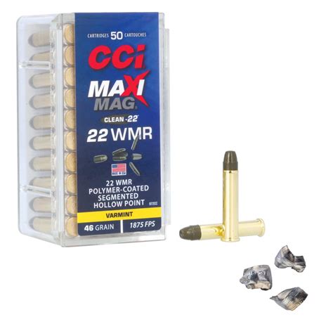 New Cci 22 Magnum Ammo With Clean 22 Segmented Bullets