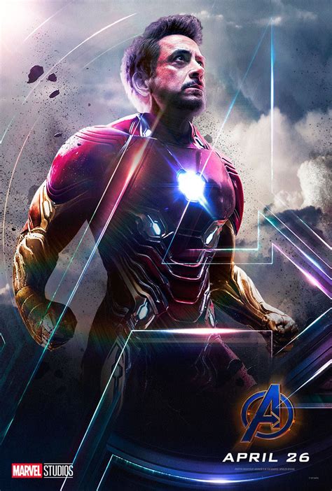 Wallpaper Iron Man Tony Stark Avengers Endgame Robert Downey Jr