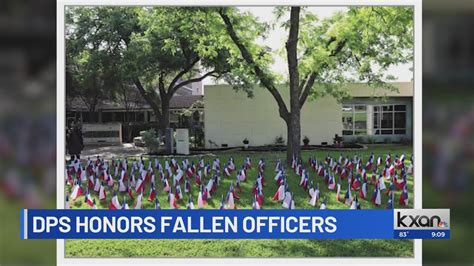 Dps Honors Fallen Officers Youtube