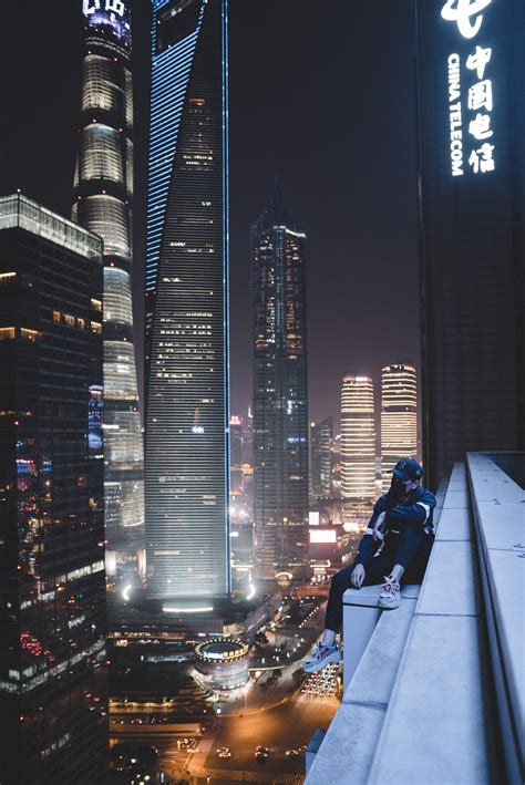 Sitting On Building Aesthetic 2832x4240 Download Hd Wallpaper