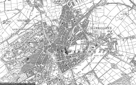 Street Map Of Harrogate