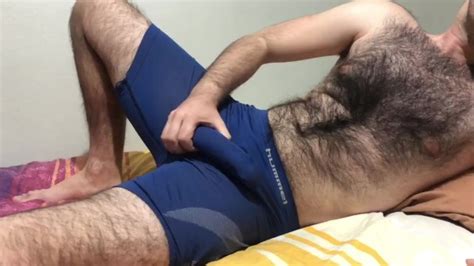 Hairy Chest Man Bulge Dick And Ball Massage Slip Boxer Panties Xxx