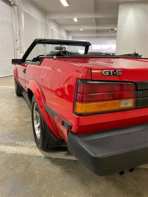 1985 Toyota Celica Gts Convertible Classic Cars For Sale