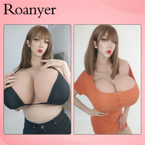 Roanyer Silicone Gel S Cup Sexy Breast Form Fake Boobs Drag Queen