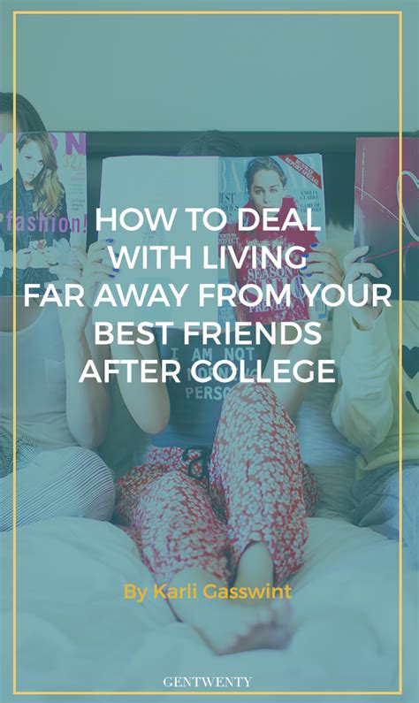 Your best friend is great. How To Deal With Living Far Away From Your Best Friend