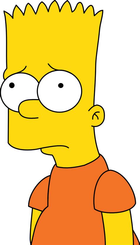 Bart Disappointed By Mighty355 On Deviantart Simpsons Drawings Bart