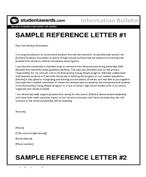 How To Write A Letter Of Recommendation For A High School Student For A