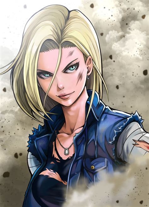 Android 18 Dragon Ball Z Image By Pixiv Id 38513448 3019173