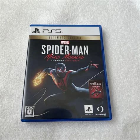 Sony Ps5 Marvel Spider Man Miles Morales Ultimate Edition Japanese