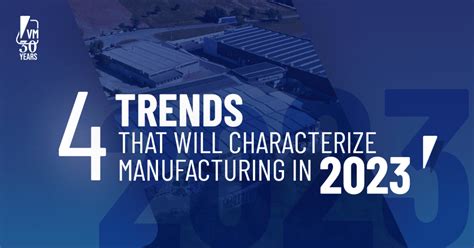 Four Trends That Will Characterize Manufacturing In 2023