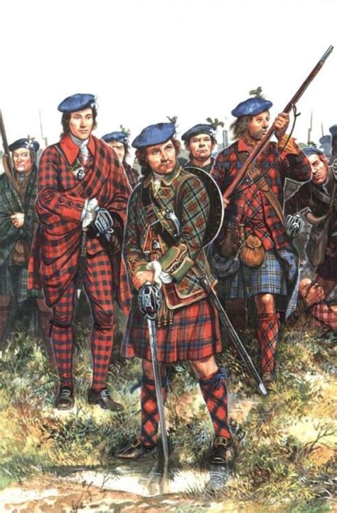 Clansmen Before The Battle Of Culloden Scottish Warrior Scottish Man