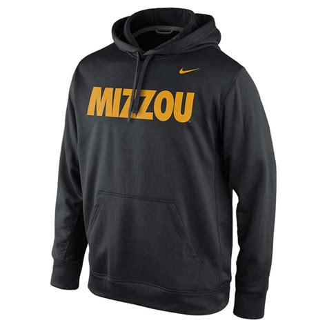 Nike Mens Missouri Tigers Hoodie Sweatshirt In Black For Men Lyst